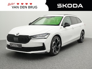 Skoda Superb Combi 1.5 TSI 204pk PHEV Sportline Business | Trekhaak | Panoramadak | Leder | Dynamic chassis control | Head-Up display |