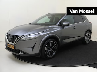 Nissan Qashqai 1.3 MHEV Xtronic Tekna | Panoramadak | Apple Carplay/Android | cruise control adaptief met Stop&Go en stuurhulp | Cold Pack | lichtmetalen velgen 19" | navigatiesysteem full map | voorstoelen verwarmd |