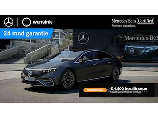 Mercedes-Benz EQS 450+ AMG Line 108 kWh | Panoramadak | Burmester | 21" lichtmetalen velgen | Stoelventilatie |