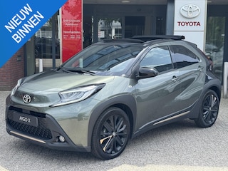 Toyota Aygo 1.0 VVT-i MT Premium CABRIO KEYLESS PARK-SENSOREN STOELVERWARMING APPLE/ANDROID LM-VELGEN 18"