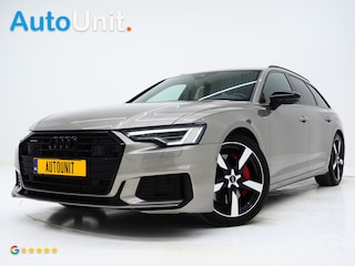 Audi A6 Avant 55 TFSI e quattro Competition Full Black | Keyless | Trekhaak | Adaptive Cruise | Stoelverwarming | Zwarte Hemel | Carplay