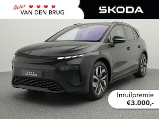 Skoda Elroq 85 Sportline | SoH 100% | Trekhaak | Warmtepomp | Stoelverwarming voor & achter | Elektrische achterklep |
