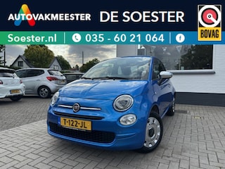 Fiat 500 1.2|CARPLAY|CRUISE CONTR.|AIRCO|RIJKLAAR|MIRROR