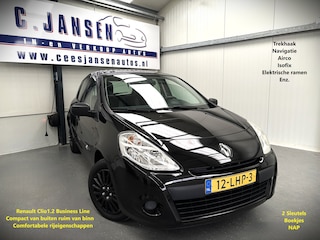 Renault Clio 1.2-16V Business Line Trekhaak! | Airco | Audio-navigatiesysteem | Isofix-bevestigingspunten voor kinderzitjes