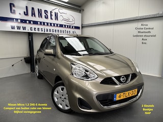 Nissan Micra 1.2 DIG-S Acenta Prachtige auto! | Airco | Bluetooth telefoonvoorbereiding | Cruise control