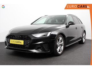 Audi A4 Avant 40 TFSI 204pk Automaat S-Line Black Edition Navigatie Apple Carplay/Android Auto Adaptieve Cruise Control Parkeersensoren Camera Dodehoek Assistent Elektrische Achterklep Stoelverwarming Climate Control