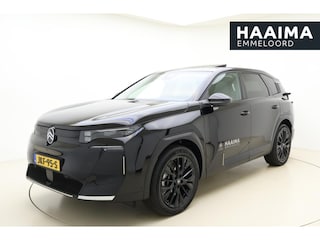 Citroën C5 Aircross Max 210pk Comfort Range 73 kWh | 100% Elektrisch | Full Options | 20" lichtmetalen velgen 'Obsidian' | Panoramisch schuif-kanteldak | Ambiance Hype Grey | Warmtepomp | 3 fase 11kWh publiekladen of 160kWh snelladen