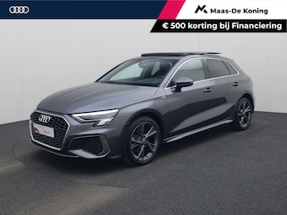 Audi A3 Sportback 40 TFSIe 150kW/204PK S Edition · Panoramadak · Leder · Trekhaak · Garantie t/m 07-12-2028 of 100000km