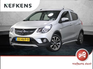 Opel Karl 1.0 Rocks Online Edition 75PK | 1ste eigenaar | AppleCarplay/AndroidAuto | Airco | Bluetooth | 15"LMV | Isofix | LED | Privacy Glass | Parkeersensoren | DAB Radio | Dakrails |