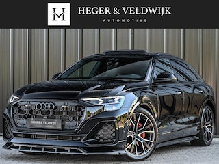 Audi Q8 55 TFSI e quattro Pro Line S Memory seats | 360 Camera | Keyless | Soft close | Adaptive cruise | Panoramadak | B&O sound | Achterbank verwarmd | Ambiance interieur | El. trekhaak