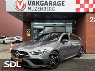 Mercedes-Benz CLA Shooting Brake 200 Business Solution AMG Night Edition // PANO/SCHUIFKANTELDAK // STANDKACHEL // FULL LED // NAVI // CAMERA // SFEERVERLICHTING // SPORTSTOELEN