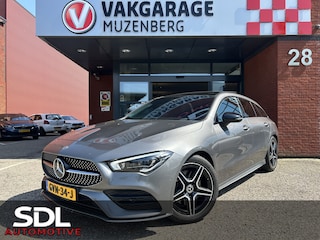 Mercedes-Benz CLA Shooting Brake 200 Business Solution AMG Night Edition // PANO/SCHUIFKANTELDAK // STANDKACHEL // FULL LED // NAVI // CAMERA // SFEERVERLICHTING // SPORTSTOELEN