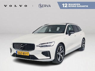 Volvo V60 T6 Plug-in hybrid AWD Ultimate Dark | Panoramadak | Parkeercamera | Head-up display | Harman Kardon | Stoel- en Stuurverwarming