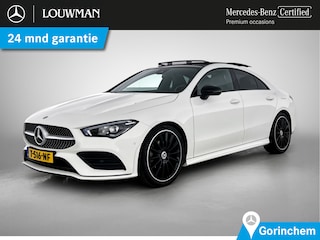 Mercedes-Benz CLA 180 AMG Line Panoramadak | Leder | Multispaaks | Stoelverwarming | Night Pakket Inclusief 24 maanden Mercedes-Benz Certified garantie voor Europa.