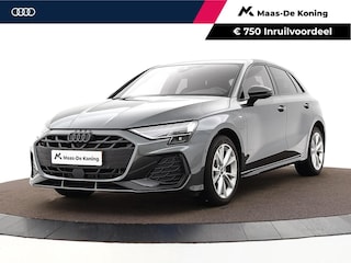 Audi A3 Sportback 40 TFSIe S-tronic 204pk S Edition · Camera · Parkeerassistent · Zwart Optiek Pakket Plus · ACC · Stoelverwarming · Apple/Android Car Play · Garantie t/m 23-06-2029 of 100.000km