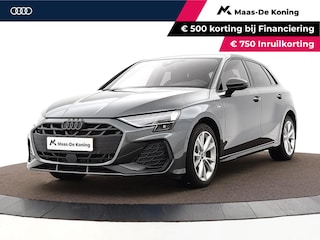 Audi A3 Sportback 40 TFSIe S-tronic 204pk S Edition · Camera · Parkeerassistent · Zwart Optiek Pakket Plus · ACC · Stoelverwarming · Apple/Android Car Play · Garantie t/m 23-06-2029 of 100.000km