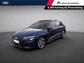 Audi A3 Sportback 40 TFSIe 150kW/204PK S Line · Panoramadak · Leder · Camera · Apple/Android Car Play · Drive select