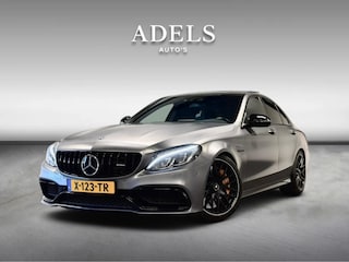 Mercedes-Benz C-klasse AMG 63 S Keramisch Panodak Schaalstoelen Performance Night Pakket IWC Burmester HUD