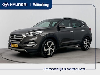 Hyundai Tucson 1.6 T-GDi Comfort 4WD Aut. | Stuur + stoelverwarming | Trekhaak | Trekgewicht 1600kg | El. bed. achterklep | Navigatie |