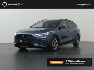 Ford Focus Wagon 1.0 EcoBoost Hybrid ST Line X | Afneembare Trekhaak | Winterpakket | Cruise Control Adaptief | Parkeercamera | Head-Up | Navigatie |
