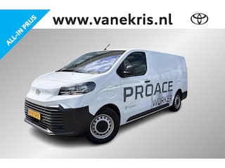 Toyota Proace Challenger Extra Range Long L2 75 kWh, Apple Carplay / Android Auto, Parkeersensoren achter, DAB Radio