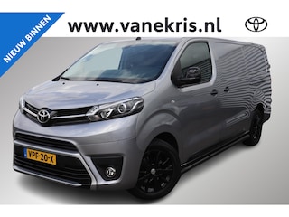 Toyota Proace Long 2.0 D-4D Black Line, Trekhaak, Leder/ stof, NAVI, Zwarte accenten, Climate & Cruise control!
