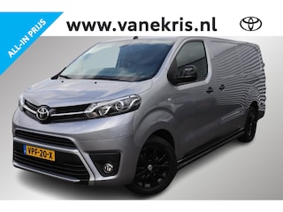 Toyota Proace Long 2.0 D-4D Black Line, Trekhaak, Leder/ stof, NAVI, Zwarte accenten, Climate & Cruise control!