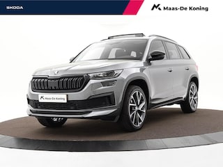 Skoda Kodiaq 1.5 TSI 150pk DSG Sportline Business · Panoramadak · Camera · Matrix LED · Elek. Stoel + Geheugen · Keyless · Stoelverwarming · ACC · Garantie t/m 18-07-2027 of 100.000km
