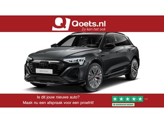 Audi Q8 e-tron 55 quattro Advanced Edition 115 kWh S line interieur - Panoramadak - Head up - Adaptieve Cruise Control - Elektrisch verstelbaar stuurwiel - Servosluiting - Parkeerassistent - S Sportstoelen -