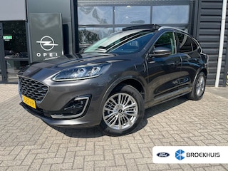 Ford Kuga 2.5 PHEV Vignale | TREKHAAK WEGKLAPBAAR| MEMORY SEAT| STOEL, STUUR EN VOORRUITVERWARMING| LEDER| SCHUIF-KANTELDAK| CLIMATE CONTROL|