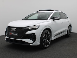 Audi Q4 50 quattro S edition 77 kWh 299PK Aut. SOH 95% Warmtepomp, Pano-schuifdak, 21" LM Velgen, Matrix, Head-up, Memorystoel, Dynamic Chassis, SONOS Audio, Keyless, Elektr. Achterklep, Side Assist