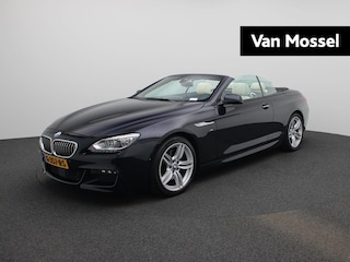 BMW 6-serie Cabrio 640i High Executive | WORDT VERWACHT | Automaat | M-Pakket | Achteruitrijcamera | Parkeersensoren | Harman/Kardon | Stoelverwarming |