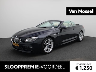 BMW 6-serie Cabrio 640i High Executive | WORDT VERWACHT | Automaat | M-Pakket | Achteruitrijcamera | Parkeersensoren | Harman/Kardon | Stoelverwarming |