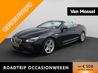BMW 6-serie Cabrio 640i High Executive | WORDT VERWACHT | Automaat | M-Pakket | Achteruitrijcamera | Parkeersensoren | Harman/Kardon | Stoelverwarming |