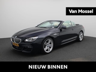 BMW 6-serie Cabrio 640i High Executive | WORDT VERWACHT | Automaat | M-Pakket | Achteruitrijcamera | Parkeersensoren | Harman/Kardon | Stoelverwarming |