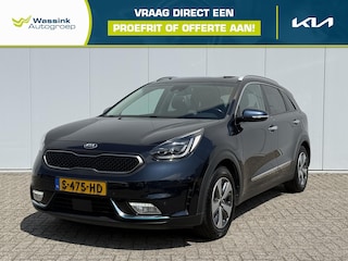 Kia Niro 1.6 GDi PHEV DynamicLine | stoelverwarming/verkoeling | stoelverwarming achter | Stuurverwarming | Dode hoek | Schuif kantel dak | Carplay | Leder | Camera achter | Adaptive Cruise |