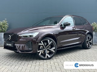 Volvo XC60 2.0 T8 Plug-in hybrid AWD Ultra Dark Exec. Ed. | Full option! | Mulberrry Red | Luchtvering | Massage | Bowers & Wilkins | Pano |