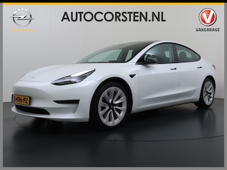 Tesla Model 3 RWD Plus SOH 92.9% Warmtepomp LFP Accu Lmv 19" Panoramadak Leder Navi Ecc Camera's Adap.Cruise Stoel+Stuurverwarming Elek.Achterklep Elek.Stoelen+Memory Led Draadloze telefoonlader 1e Eigenaar Origineel Nederlandse Auto