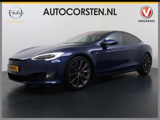 Tesla Model S 75D 476PK AWD Lmv 21" Leder Navi Ecc Panoramadak Cold Weather Pack Luchtvering Adap.Cruise Elek.Stoelen+Memory+Verwarmd Camera's Led Privacy Glas Homelink 5 Stuurverwarming Elek.Achterklep Dodehoek detector Wifi 1e Eigenaar Origineel Nederlandse Auto