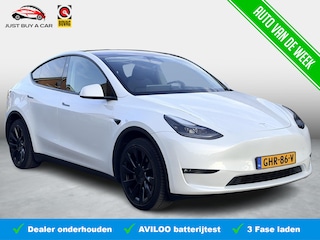 Tesla Model Y Long Range AWD 75 kWh SoH 94% / Orig. Trekhaak / Full Self-Driving Capability € 7.500,-  / Panoramadak / Stoelverwarming / 3 Fase / Fabrieksgarantie /