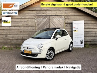 Fiat 500 0.9 TwinAir Turbo Lounge | Airco | Pano | Navi | 1e Eigenaar | Elektrische ramen | Super leuk!!!
