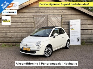 Fiat 500 0.9 TwinAir Turbo Lounge | Airco | Pano | Navi | 1e Eigenaar | Elektrische ramen | Super leuk!!!
