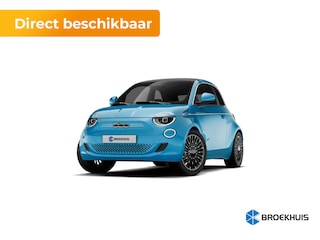 Fiat 500 La Prima | 10,25" touchscreen radio met Bluetooth, DAB & USB | Automatische airconditioning | Extra getint glas achter