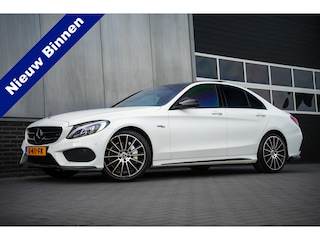 Mercedes-Benz C-klasse 250 211 pk Edition 1 AMG-Pakket / Pano-Dak/ Burmester-Sound/ Leder/ Sport-Stoelen/ Stoel.Verw/ Camera/ Night-Pakket/ 18'' LMV