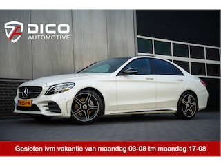 Mercedes-Benz C-klasse 180 Advantage Pack AMG-Sportpakket /Facelift-Model/ Pano-Dak/ Sport-Stoelen/ Stoel.Verw/ Night-Pakket/ Camera/ Trekhaak/ 18'' LMV