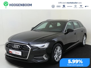 Audi A6 Avant 50 TFSI e quattro Advanced edition | SoH 99% | Trekhaak | 360 camera | Lederen bekleding | Elektrische stoelverstelling inc. geheugen | Sfeerverlichting | 4-zone climate control | Keyless |