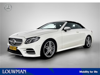Mercedes-Benz E-klasse Cabrio 200 AMG Sportpakket | Aircap | Aircarf | Leder | Memory | Sfeerverlichting | Dode Hoek Ass | Stoelverwarming | Inclusief 12 Maanden Garantie.