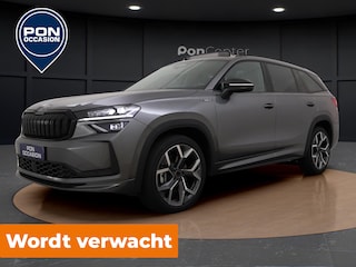 Skoda Kodiaq 1.5 TSI PHEV Sportline | Pano Dak | Trekhaak | Camera | ACC | Stuur-/Stoelverwarming V+A | Elek. Achterklep | Elek. Stoelen | Sportstoelen | Matrix LED | 20'' |