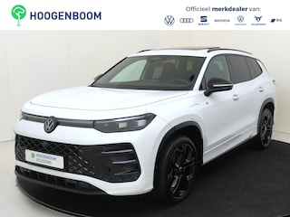 Volkswagen Tayron 1.5 eHybrid R-Line Edition | SoH 100% | Panoramadak | Trekhaak | Adaptieve demping | Harman/kardon | Head-up display | Black style | 360 camera |