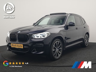 BMW X3 xDrive30e M Sport PHEV 293pk Dealer O.H. | Trekhaak Af Fabriek | Panodak | Head Up | Adaptive Cruise | 360 Camera | Harman / Kardon | Adaptief Onderstel | Lederen Sportstoelen Memory & Verwarmd | Keyless | Blis | Sfeerverlichting | Plug In Hybrid |